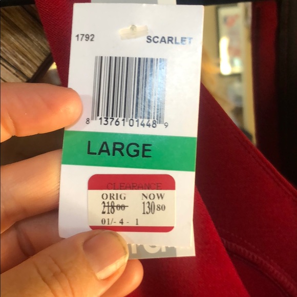 Mark Anthony red dress new! Large - Picture 7 of 8